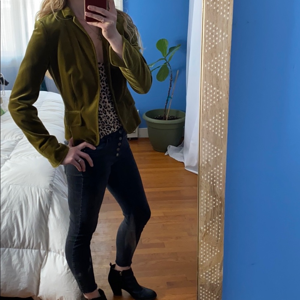 Velvet J.Crew Schoolboy Blazer